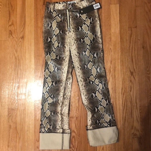 I.AM.GIA Pants - I. Am. Gia. Snakeskin pants with tags!